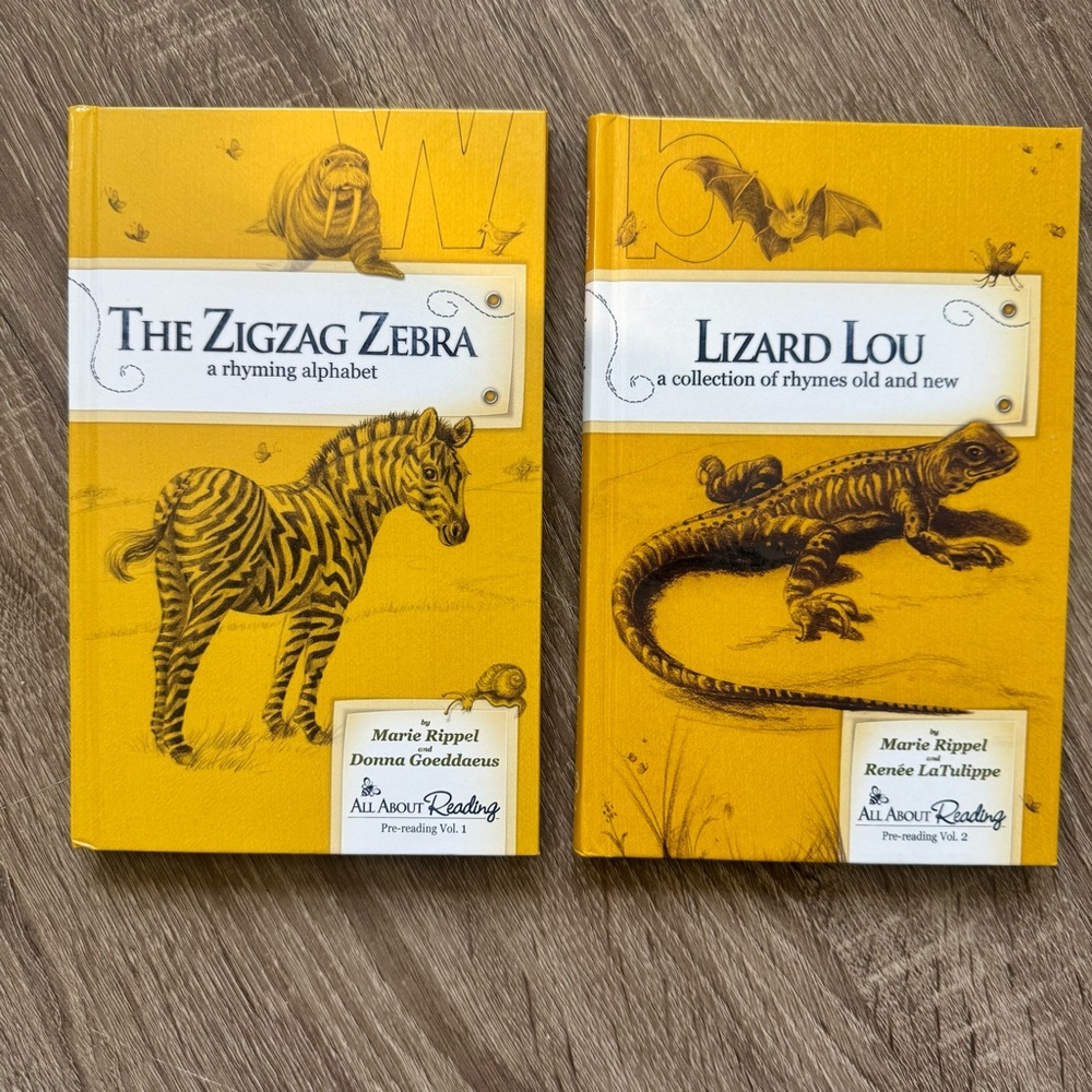 All About Reading Homeschool Books Pre Reading Set